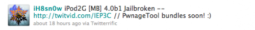 Screen shot 2010 04 18 at 8.59.24 AM 500x59 Jailbreak  iH8Sn0w publie une vidéo du jailbreak 4.0 sur iPod Touch 2G [Vidéo]