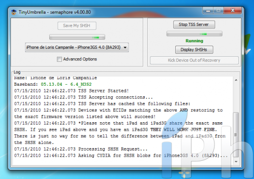 Screen 2010 07 15 à 12.46.23 500x353 Tutoriel   Sauvegarder votre ECID en 4.0 [Windows | Mac | Linux]