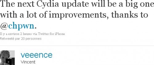 photo2 500x213 News   Une mise à jour de Cydia bientôt disponible