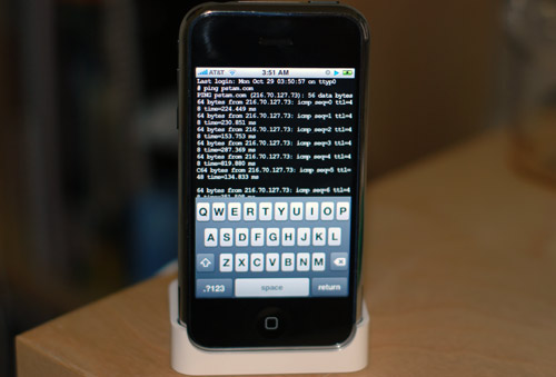 Tutoriel Connecter son appareil en SSH jailbreak iphone3gs Tutoriel Connecter son appareil en SSH