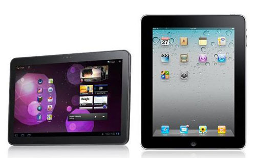 galaxy-tab-10 Galaxy Tab de Samsung vs iPad 2 de Apple