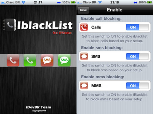 iBlackList