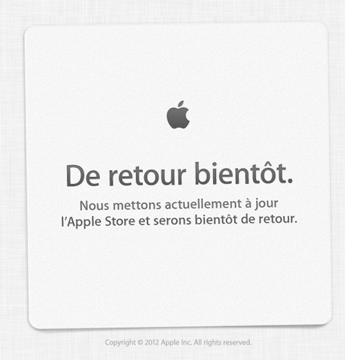 iphne5 Brève   iPhone 5 : Apple Store fermé ! [MAJ]