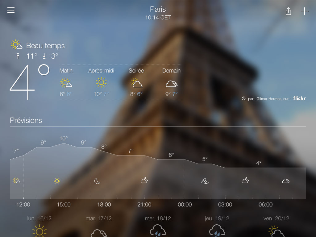 yahoo-meteo-ipad