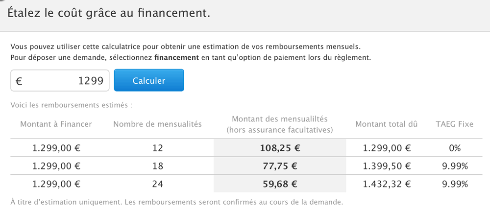 AppleFinancement