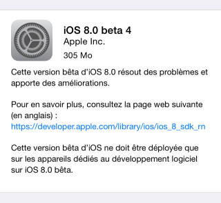 iOS8beta4