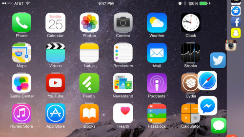 Harbor tweak 2 500x281 [Cydia] Harbor, le dock OSX sur iOS 8