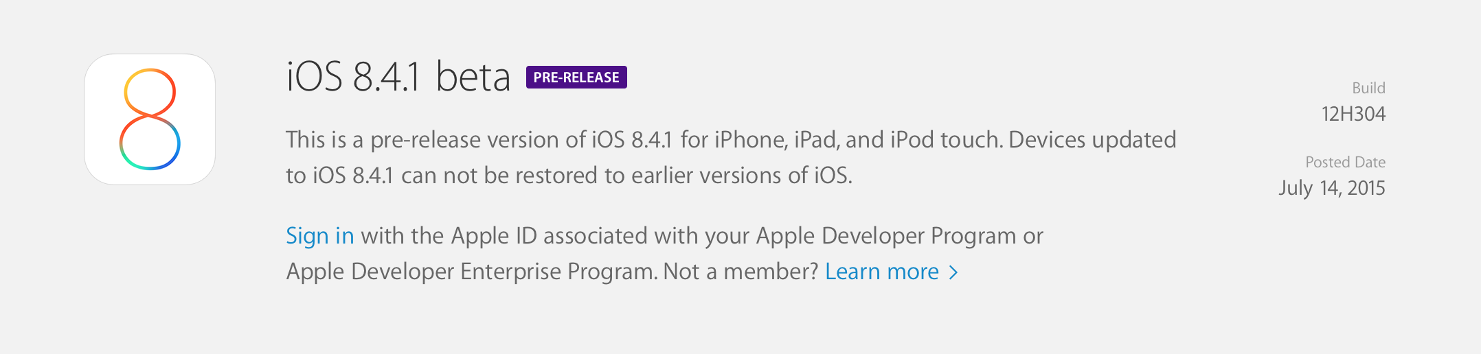 iOS 8.4.1 beta