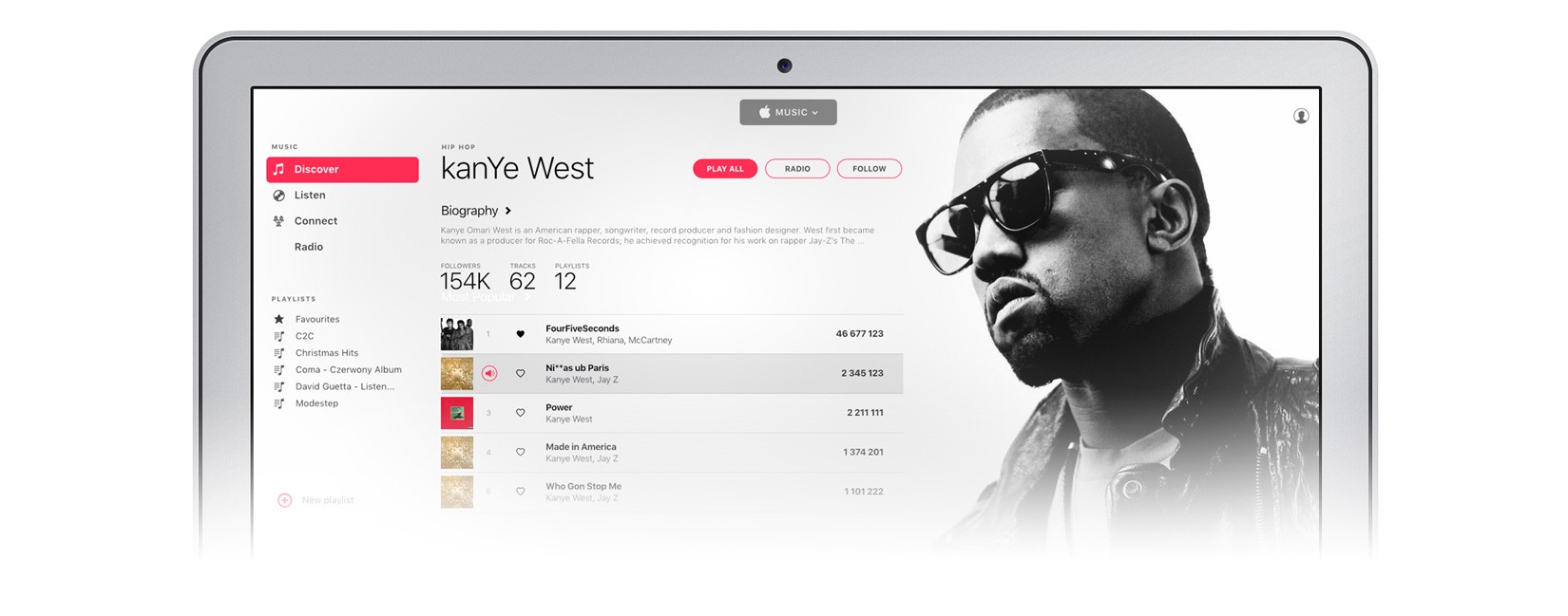 Apple Music Concept
