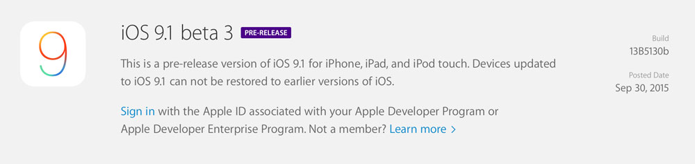 iOS-9-1-beta-3-dev
