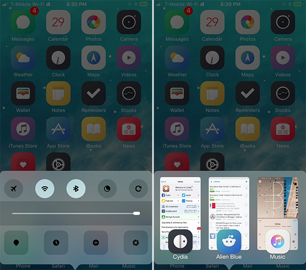 Eucnide Cydia tweak Cydia : Eucnide, un centre de contrôle alternatif