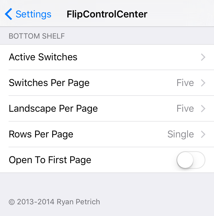 FlipControlCenter