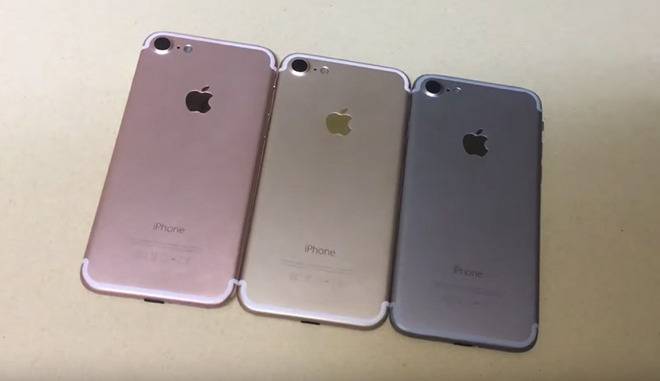 iPhone-7-or-rose-gris-noir