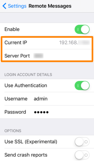 remote-messages