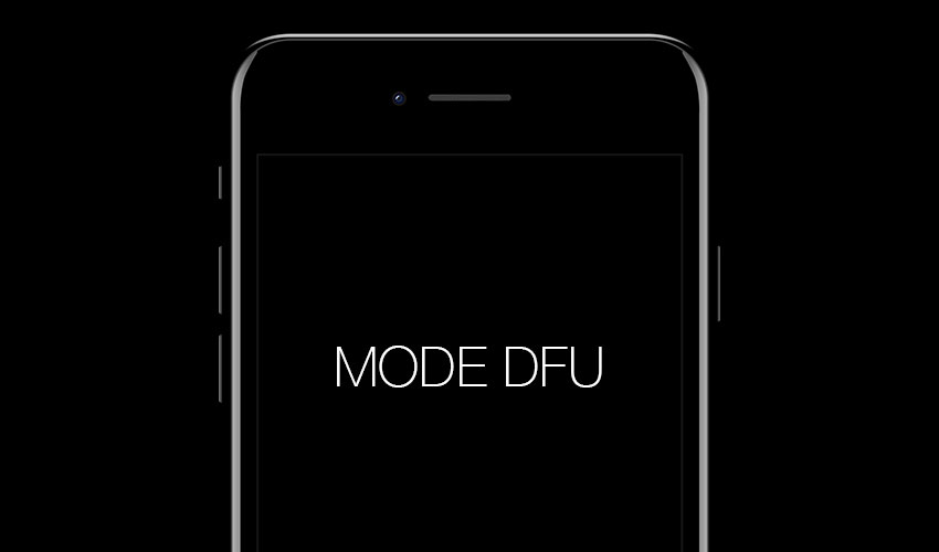 mode dfu iPhone 7