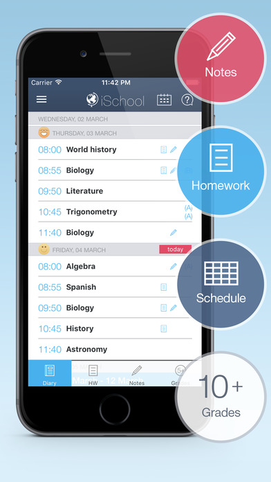 iSchool - School diary