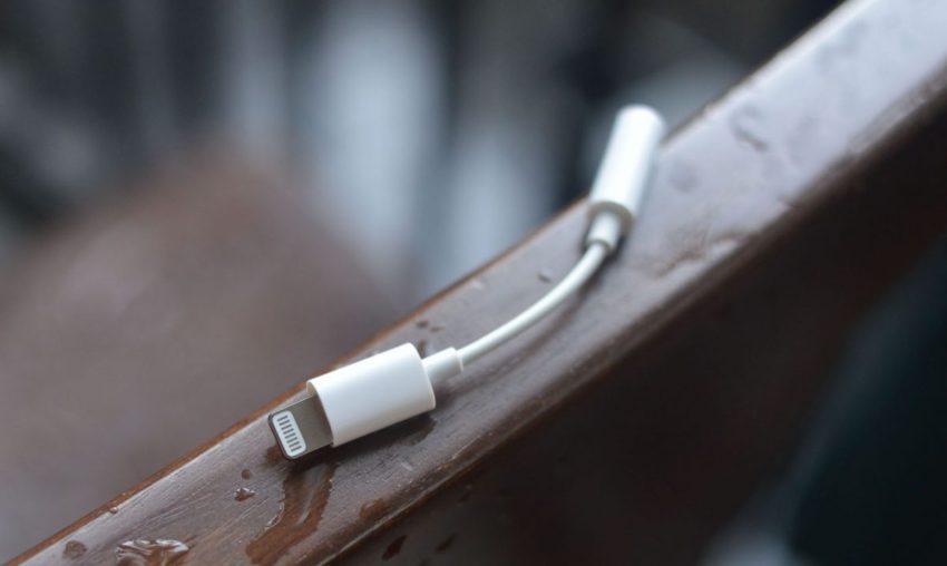 iPhone 8 adaptateur jack lighning