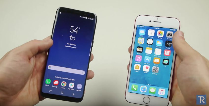 iPhone 7 v. Galaxy S8