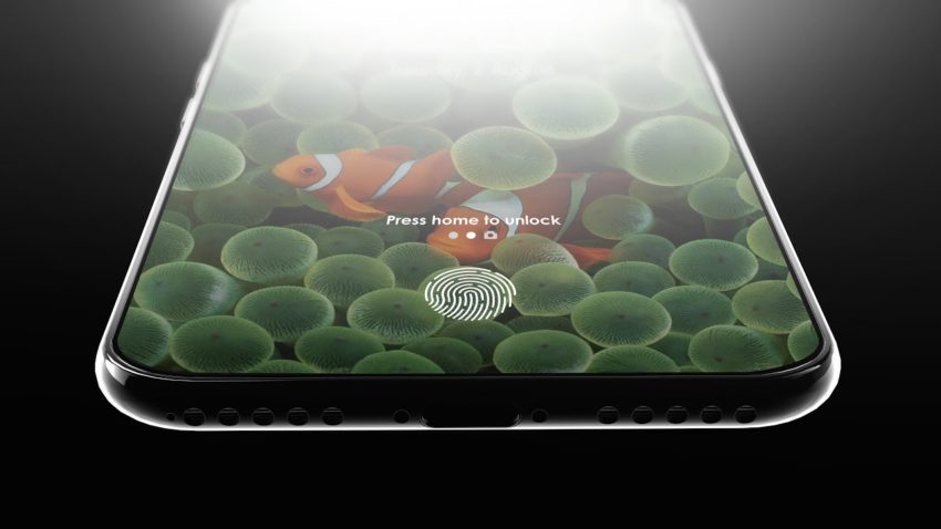 Touch ID de l'iPhone 8 intégré au bouton de verrouillage
