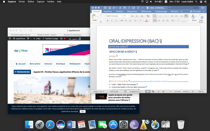 Split View Tuto
