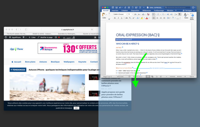 Split View Tuto