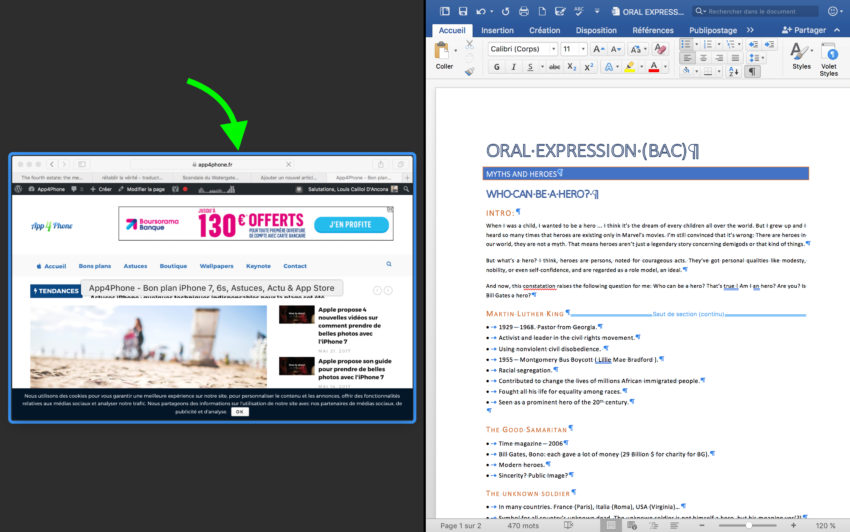 Split View Tuto