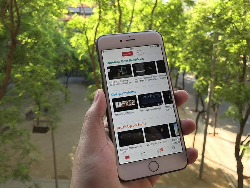 WWDC 2017 l'appli