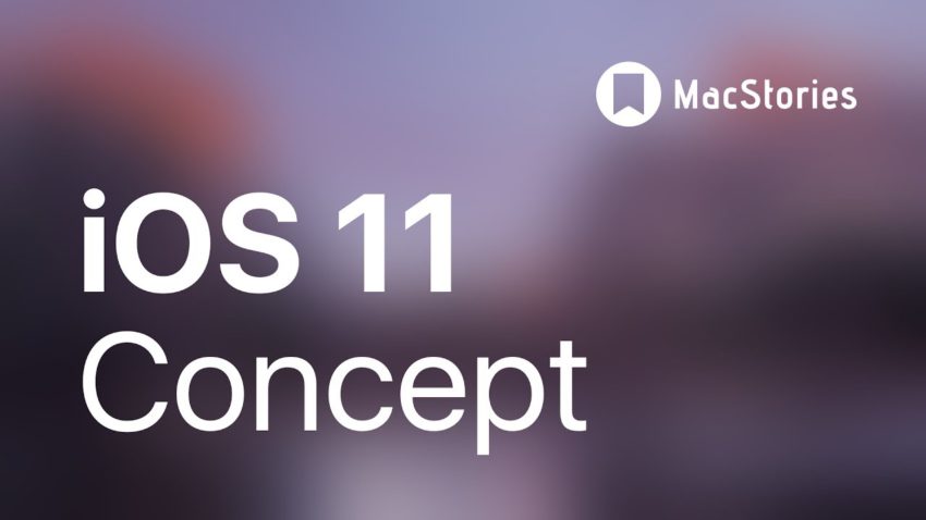 iOS 11 concept
