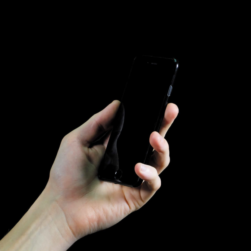 Coque Jet Black ultra fine pour iPhone 7