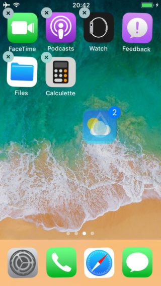 fonctionnalités d'iOS 11 inspirées du jailbreak