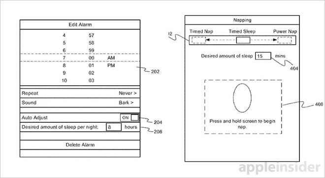 app de suivi de sommeil Apple