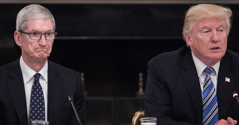 Ce que Tim Cook a dit à Donald Trump