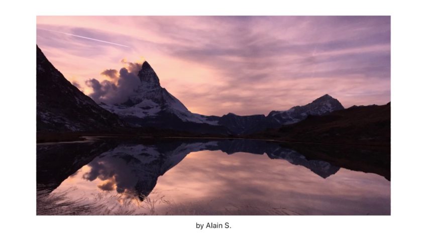 Photographié avec l'iPhone