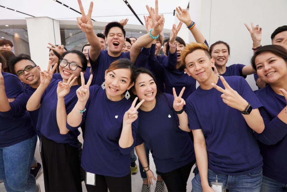 Ouverture de l'Apple Store de Taïwan