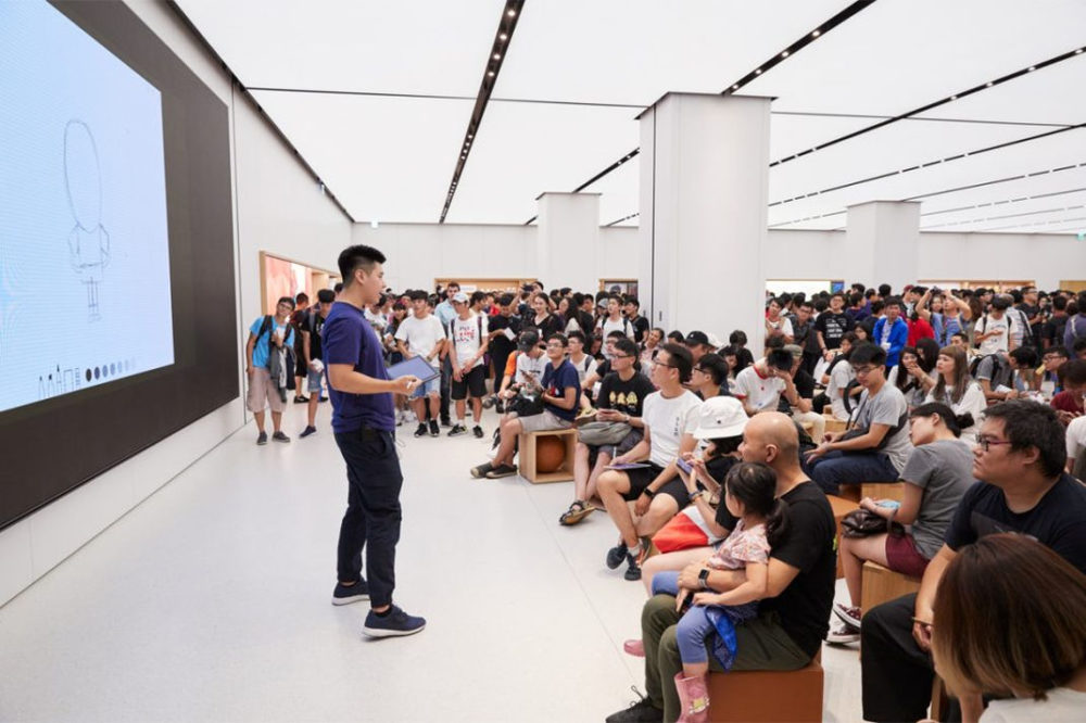 Ouverture de l'Apple Store de Taïwan