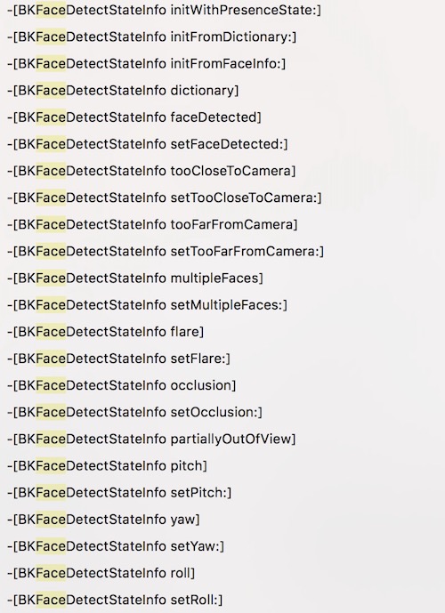 Reconnaissance faciale de l'iPhone 8