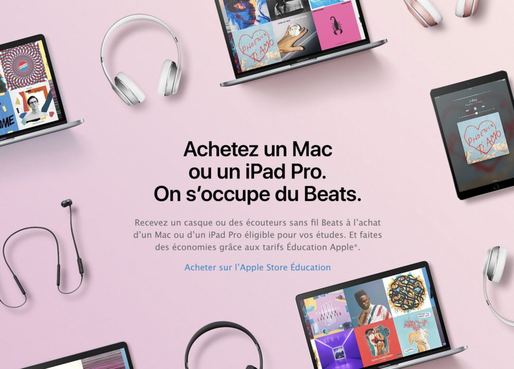 Apple lance son offre de rentrée pour les étudiants