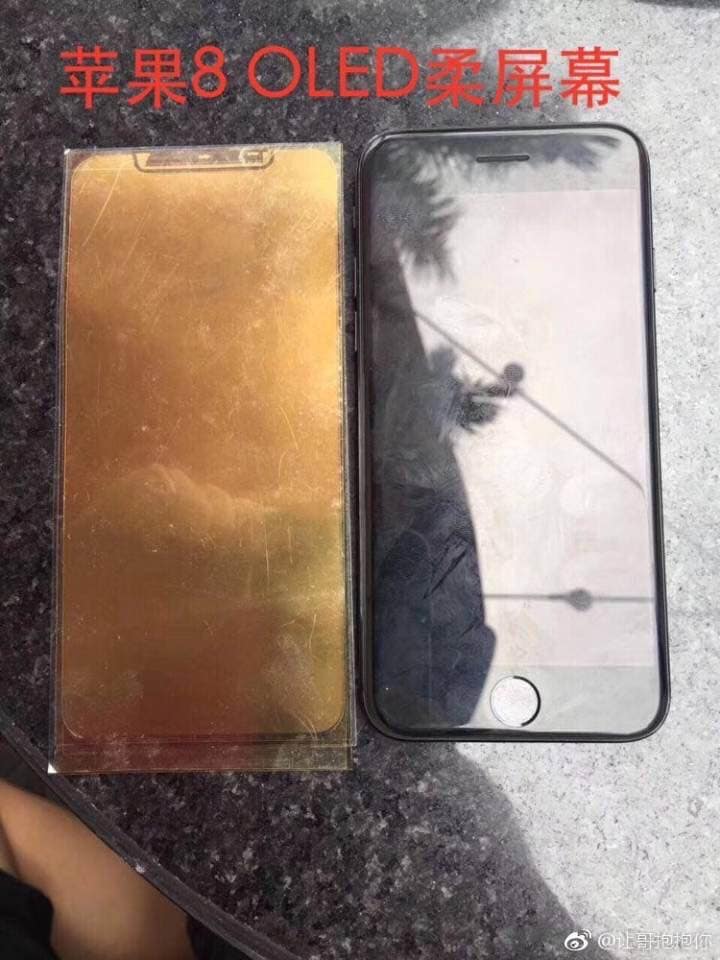 écran OLED de l'iPhone 8