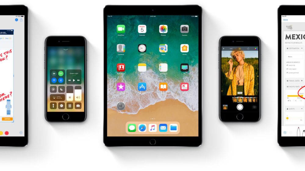Nouvelles bêtas d'iOS 11, tvOS11 et High Sierra