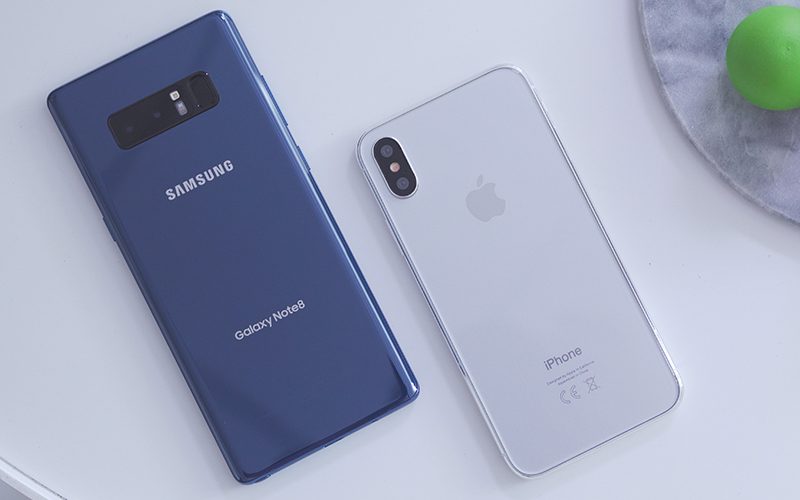 iPhone 8 vs. Galaxy Note 8
