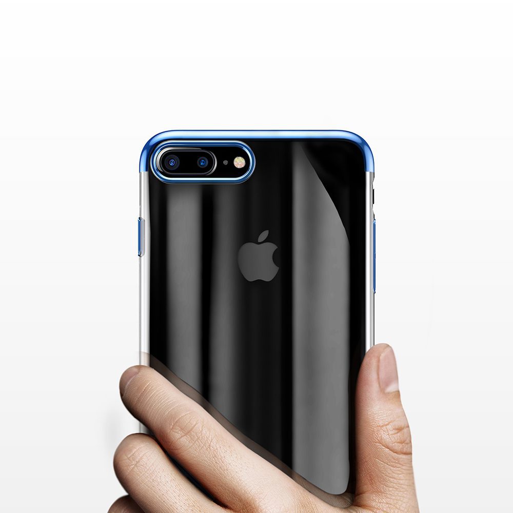 Coque fine et transparente pour iPhone 7, 7 Plus