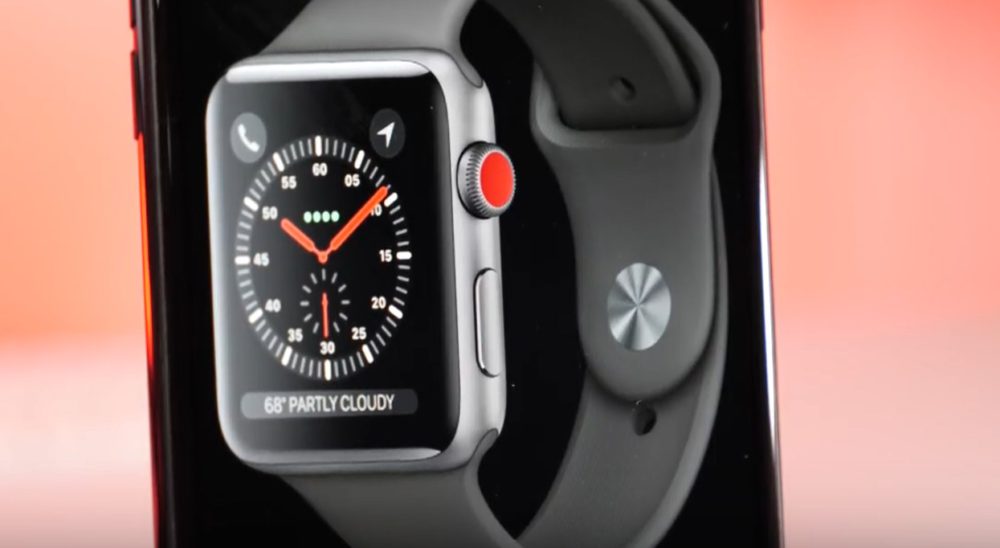 Apple Watch Series 3 : un visuel en fuite