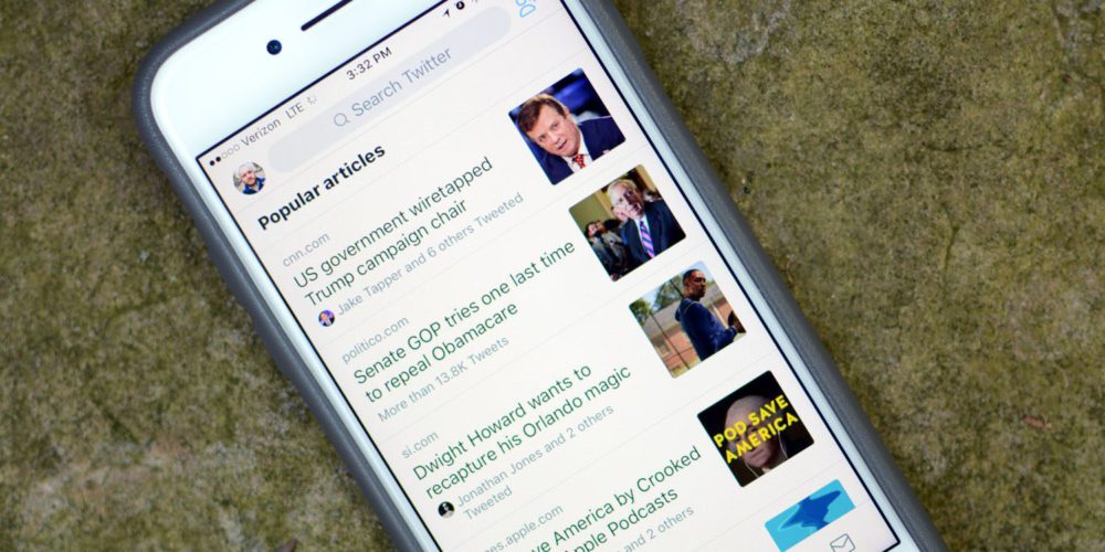 Twitter : la fonctionnalité Articles Populaires lancée sur iOS
