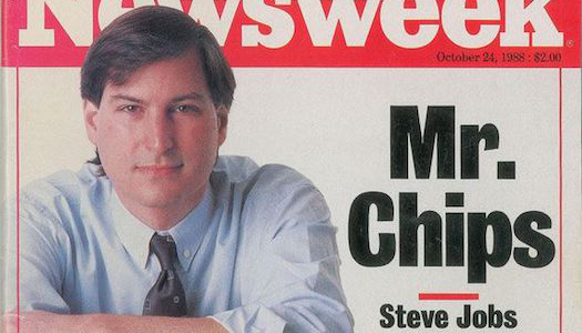 Magasine dédicacé par Steve Jobs