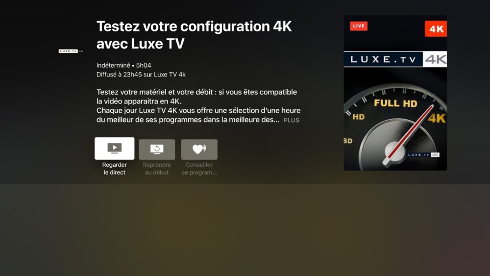 Apple TV 4K - Molotov
