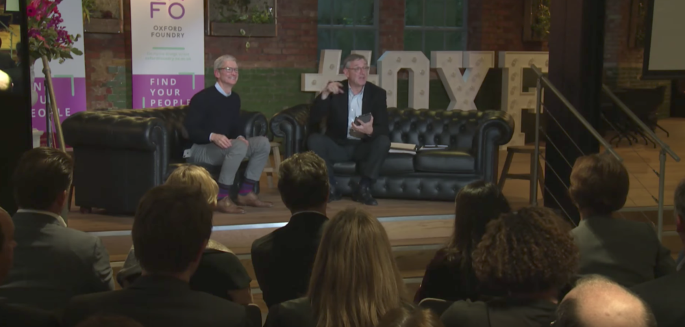 iPhone X de Tim Cook