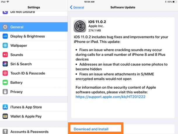 passer d'une version bêta à une version finale d'iOS 11