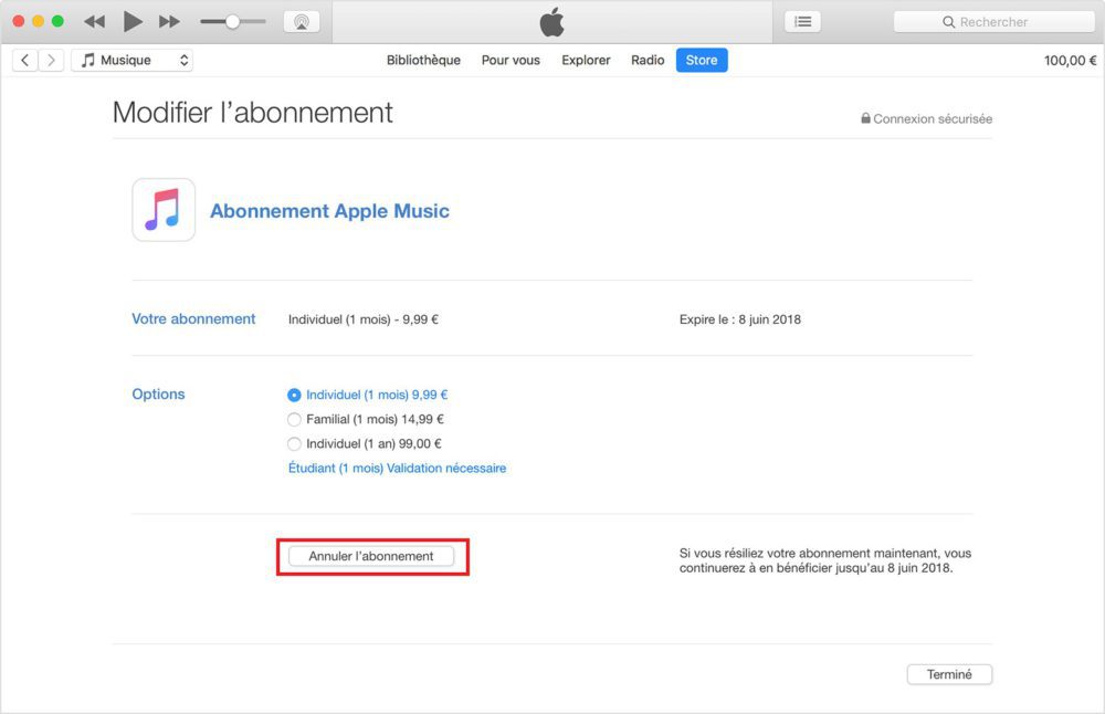 Comment modifier ou annuler les abonnements de l'App Store
