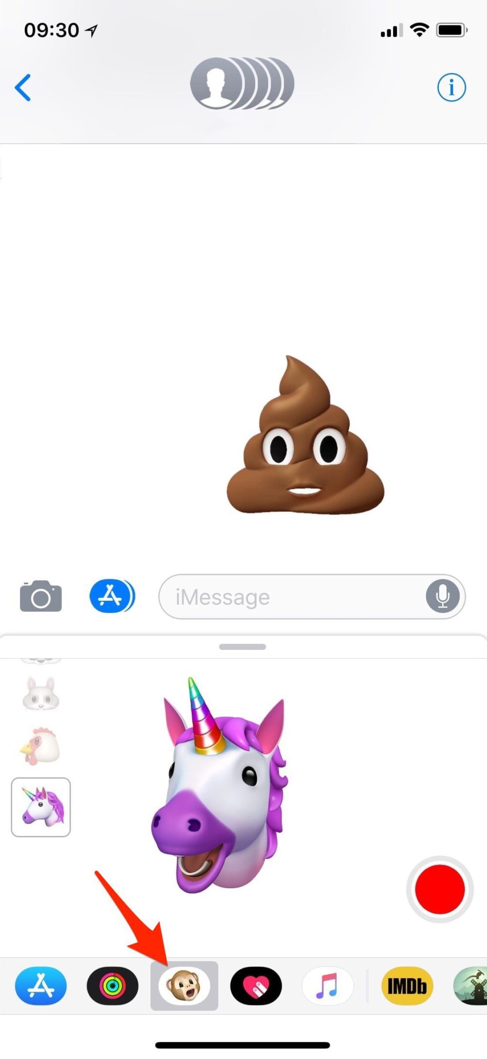 Comment créer, sauvegarder et partager les Animojis