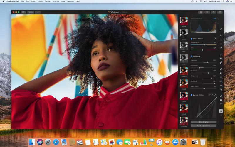 Pixelmator Pro disponible sur Mac